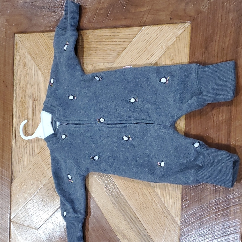 Penguin fleece outfit